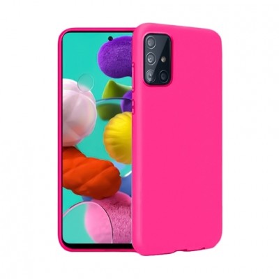 Θήκη Σιλικόνης Slim Fit Για Samsung Galaxy A51 –Φούξια