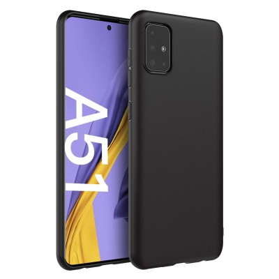 Θήκη Σιλικόνης Slim Fit Για Samsung Galaxy A51 –Μαύρο