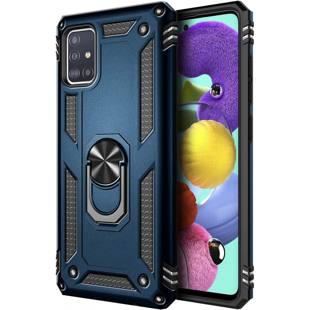 Θήκη Samsung Galaxy A51 Rugged Armor Cover -Σκούρο Μπλε Θήκες Smartphone