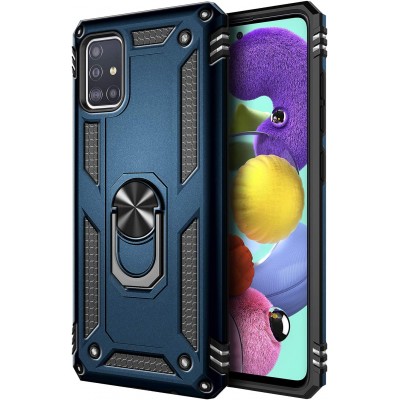 Θήκη Samsung Galaxy A51 Rugged Armor Cover -Σκούρο Μπλε