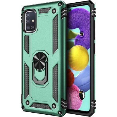 Θήκη Samsung Galaxy A51 Rugged Armor Cover -Σκούρο Πράσινο