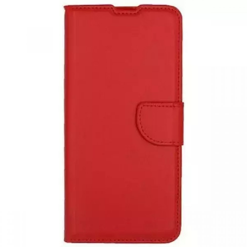 Θήκη Huawei Honor 10 Lite / P Smart 2019 Soft TPU&PU Leather Flip Βιβλίο Smart Magnet -Κόκκινο Θήκες Smartphone