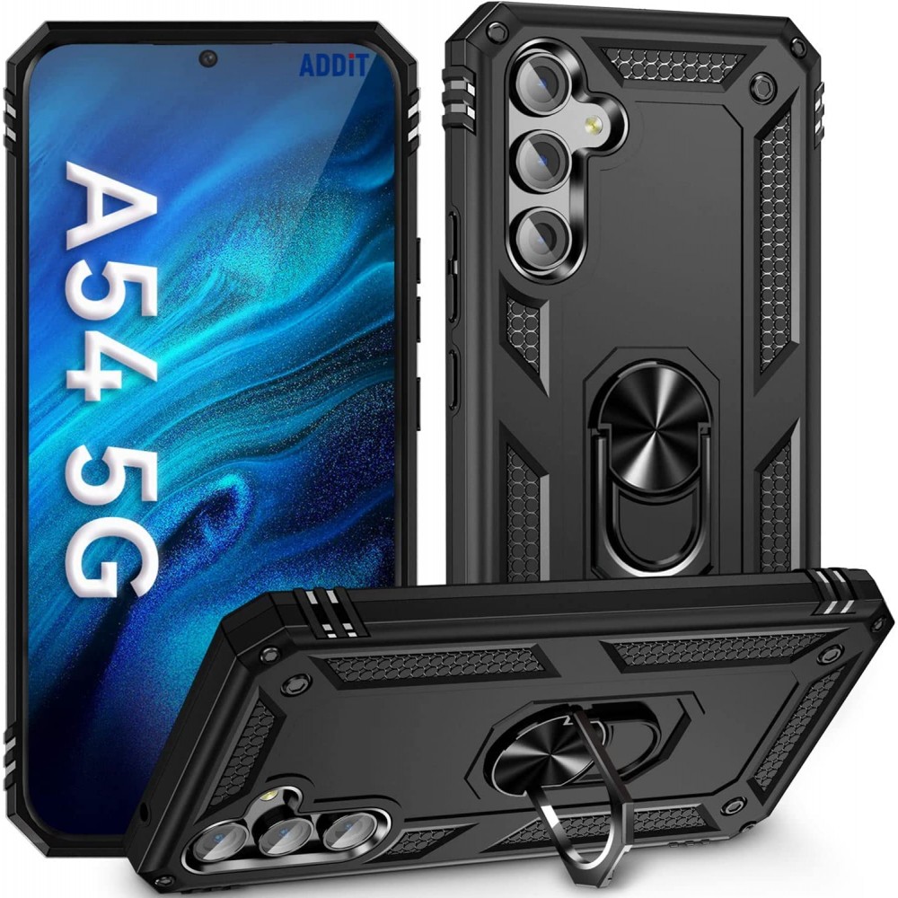 Θήκη Samsung Galaxy A54 5G Rugged Armor Cover -Μαύρο Θήκες Galaxy A54 5G
