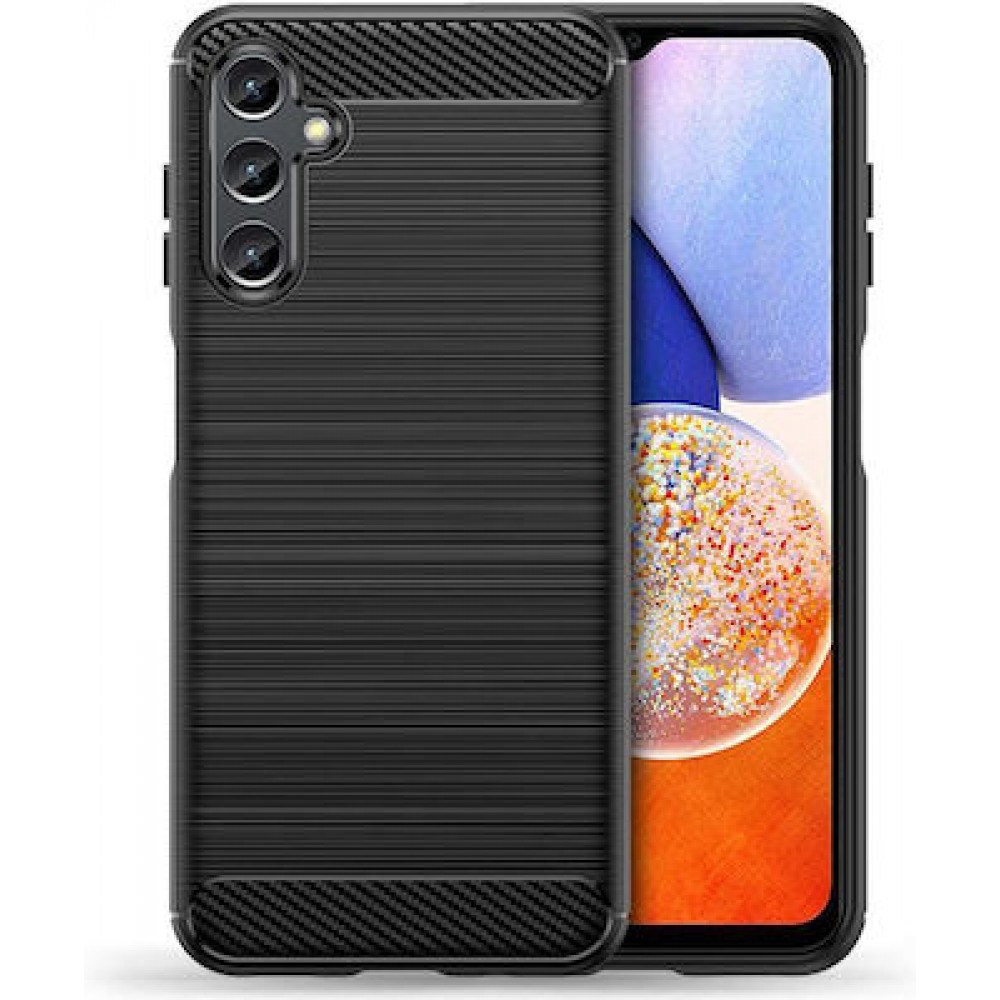 Θήκη Σιλικόνης Carbon Look Για Samsung Galaxy A54 5G –Μαύρο Θήκες Galaxy A54 5G