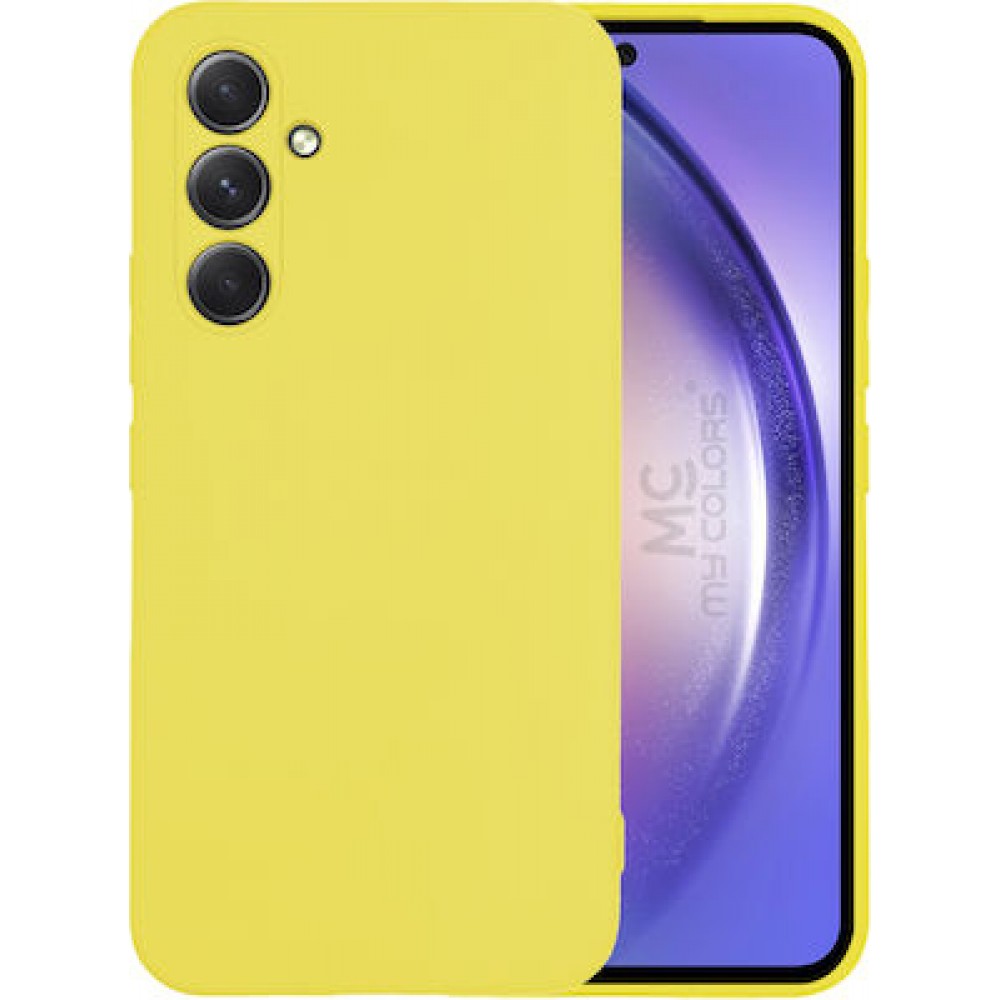 Θήκη Σιλικόνης Για Samsung Galaxy A54 5G Soft Case 2.0mm –Κίτρινο Θήκες Galaxy A54 5G