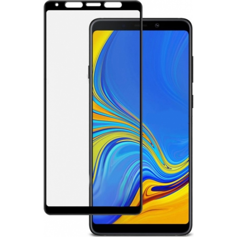 Samsung Galaxy A9 2018 / A9s 3D Full Face Προστατευτικό Οθόνης Αντιχαρακτικό Γυαλί –Μαύρο Προστασία οθόνης