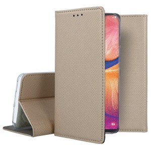 Θήκη Πορτοφόλι Book Case Για Huawei Y6 2019 με Stand -Χρυσό Θήκες Smartphone