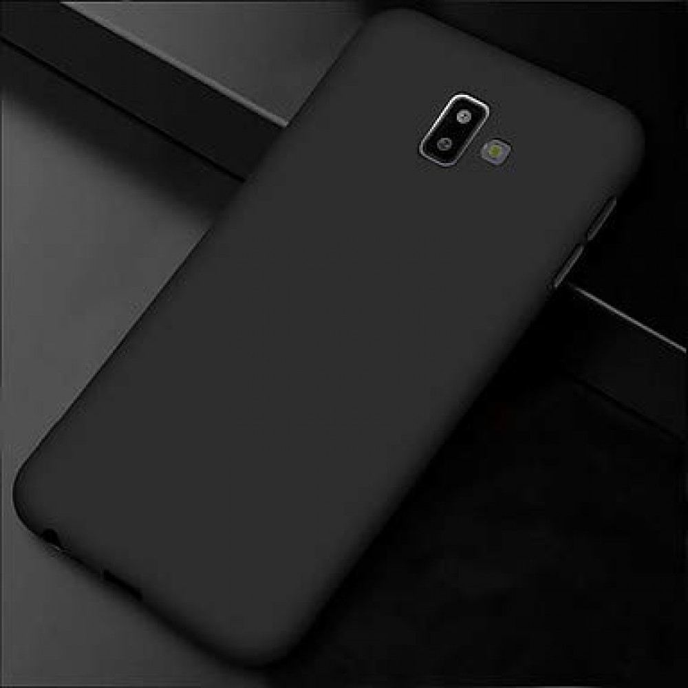 Θήκη Σιλικόνης Slim Fit Για Samsung Galaxy J6 Plus 2018 –Μαύρο Θήκες Smartphone