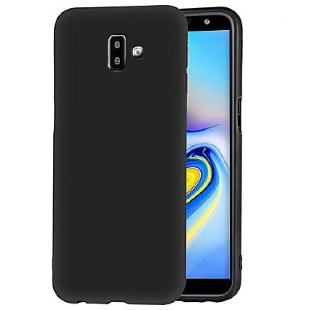 Θήκη Σιλικόνης Slim Fit Για Samsung Galaxy J6 Plus 2018 –Μαύρο Θήκες Smartphone
