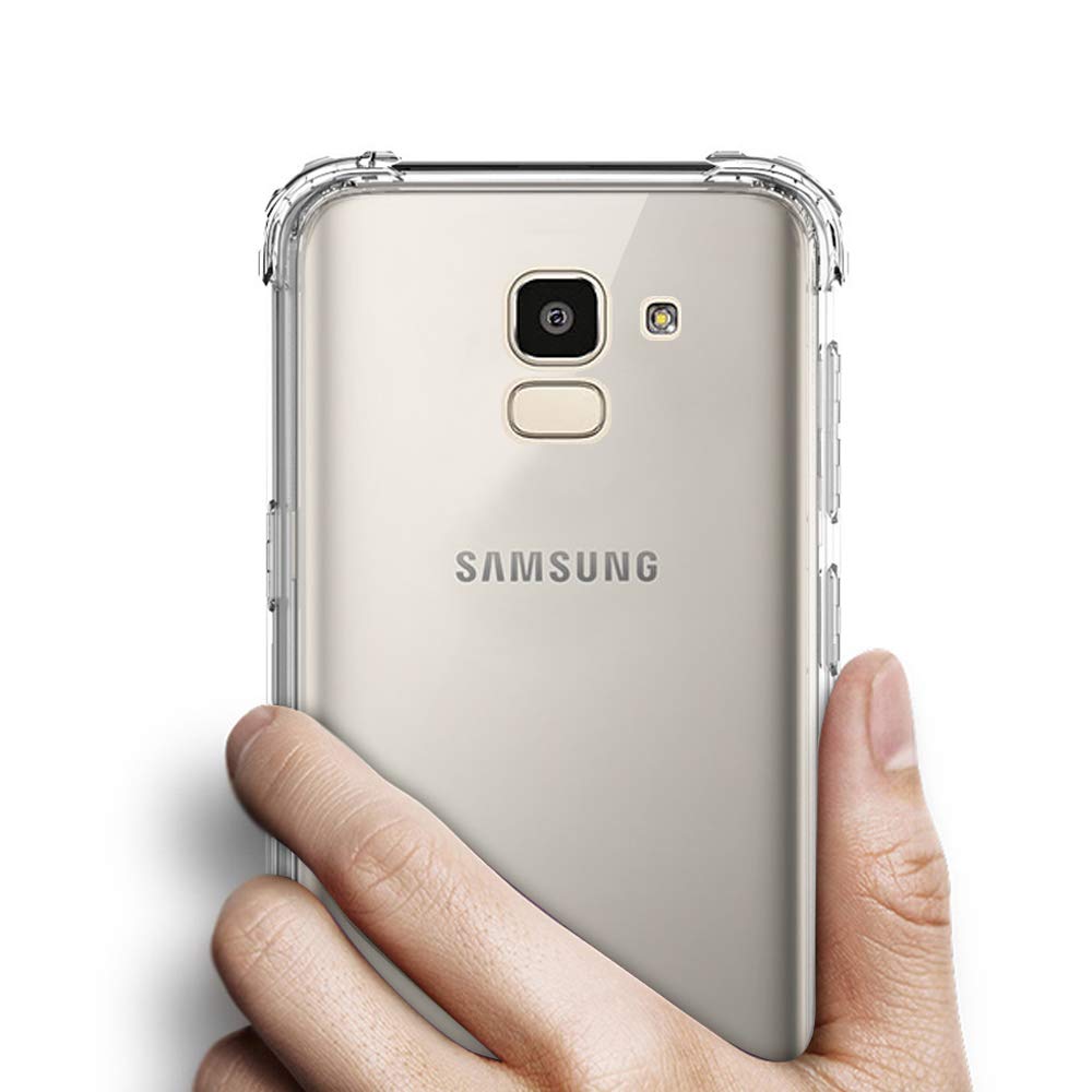 Θήκη Samsung Galaxy J6 2018 Σιλικόνης Anti Shock 0.5mm -Διάφανη Θήκες Smartphone