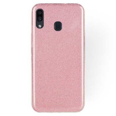 Θήκη Samsung Galaxy A30 Glitter Shine Cover Hard -Ροζ