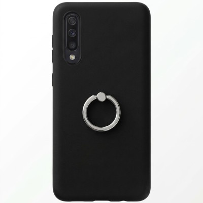 Θήκη Samsung Galaxy A70 από σκληρό πολυανθρακικό πλαστικό (PC) με stand  -Black