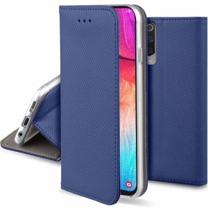 Θήκη Πορτοφόλι Book Case Για Huawei P30 με Stand -Navy Blue Θήκες Smartphone