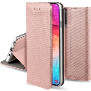 Θήκη Πορτοφόλι Book Case Για Xiaomi Mi 9 SE με Stand –Ροζ Χρυσό Θήκες Smartphone