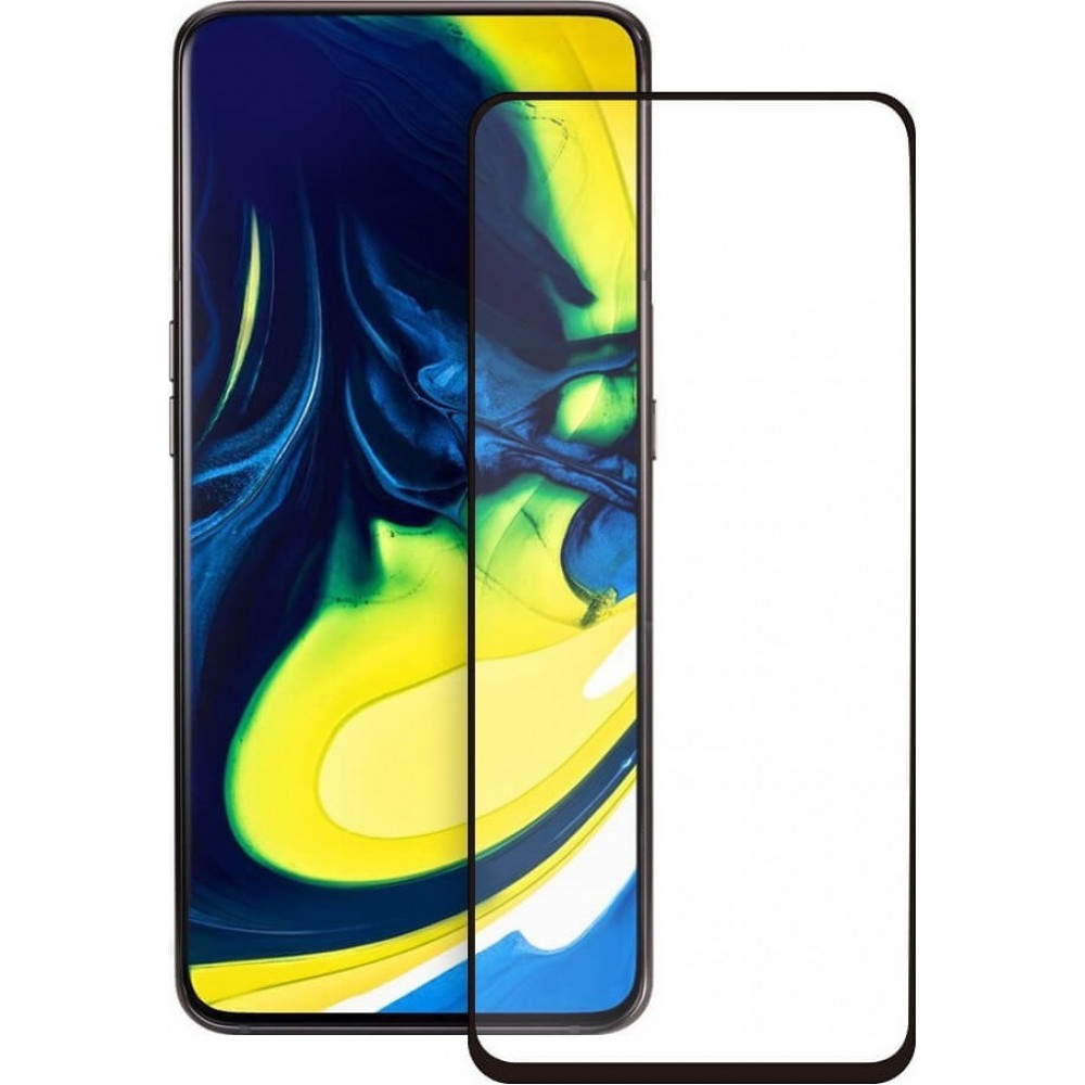 Samsung Galaxy A80 / A90 3D Full Face Προστατευτικό Οθόνης Αντιχαρακτικό Γυαλί –Μαύρο Προστασία οθόνης