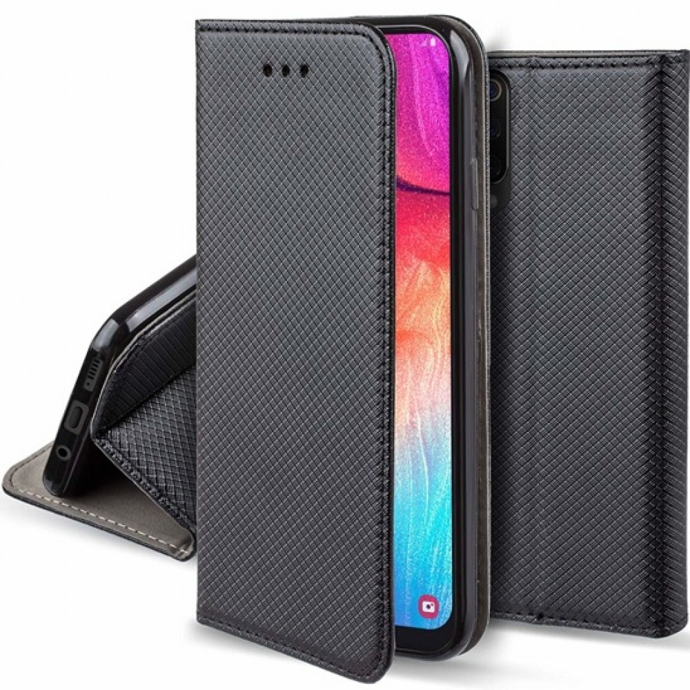 Θήκη Πορτοφόλι Book Case Για Huawei P30 με Stand -Μαύρο Θήκες Smartphone
