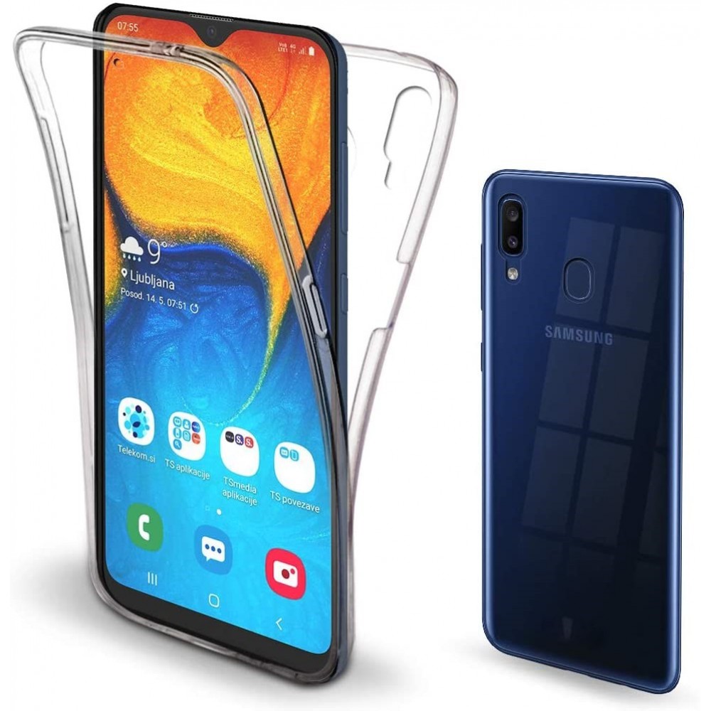 Samsung Galaxy A10s Θήκη 360 protection front and back full body- Διάφανη Θήκες Smartphone