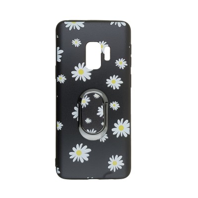 Θήκη Samsung Galaxy S9 Plus Back Cover Weimi Flower Με Βάση Στήριξης 
