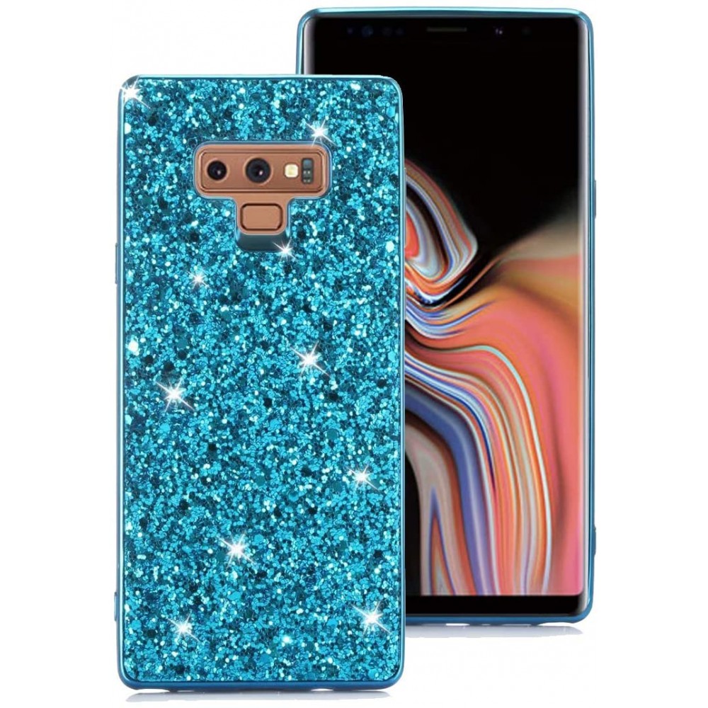 Θήκη Samsung Galaxy Note 9 Forcell Με Strass και Glitter Shine Cover Hard Case -Blue Θήκες Smartphone