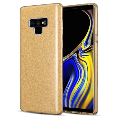 Θήκη Samsung Galaxy Note 9 Glitter Shine Cover Hard -Χρυσό
