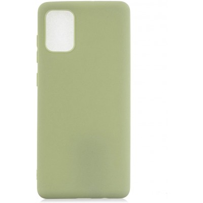 Θήκη Samsung Galaxy Note 10 Lite Silicone Case Tpu -Green 