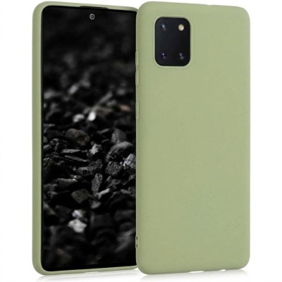 Θήκη Σιλικόνης Slim Fit Για Samsung Galaxy Note 10 Lite / A81 –Πράσινο