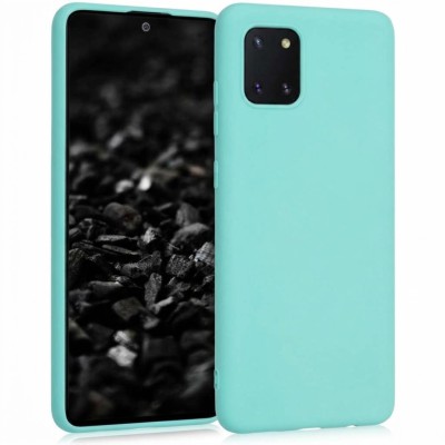 Θήκη Σιλικόνης Slim Fit Για Samsung Galaxy Note 10 Lite / A81 –Τιρκουάζ