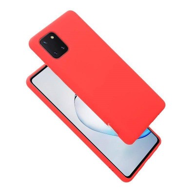 Θήκη Σιλικόνης Για Samsung Galaxy Note 10 Lite / A81 Soft Case 2.0mm –Κόκκινο
