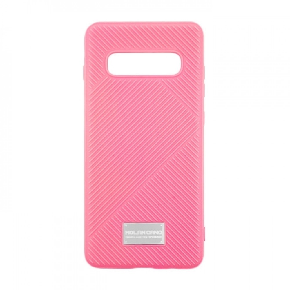 Θήκη Samsung Galaxy S10 Plus Molan Cano Jelline Bumper -Ροζ Θήκες Smartphone