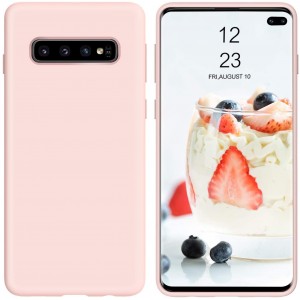 Θήκη Σιλικόνης Για Samsung Galaxy S10 Plus Soft Case 2.0mm –Ροζ Θήκες Smartphone