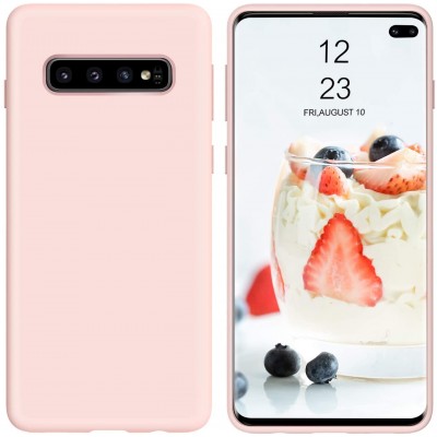 Θήκη Σιλικόνης Για Samsung Galaxy S10 Plus Soft Case 2.0mm –Ροζ