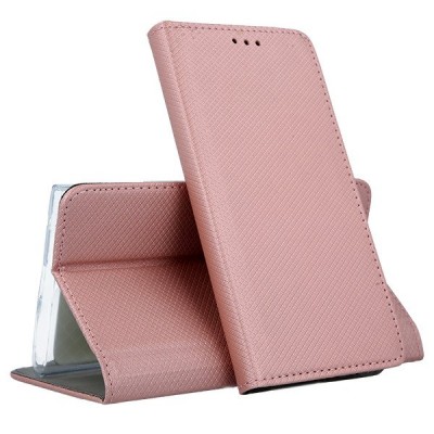 Θήκη Πορτοφόλι Book Case Για Samsung Galaxy S10 με Stand –Ροζ Χρυσό