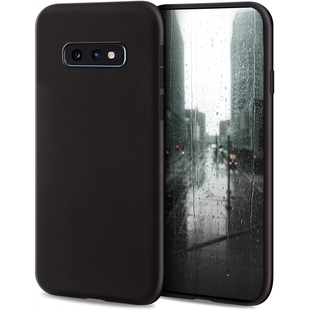 Θήκη Samsung Galaxy S10e  Soft Matt Case Gel Tpu Cover Silicone -Black Θήκες Smartphone