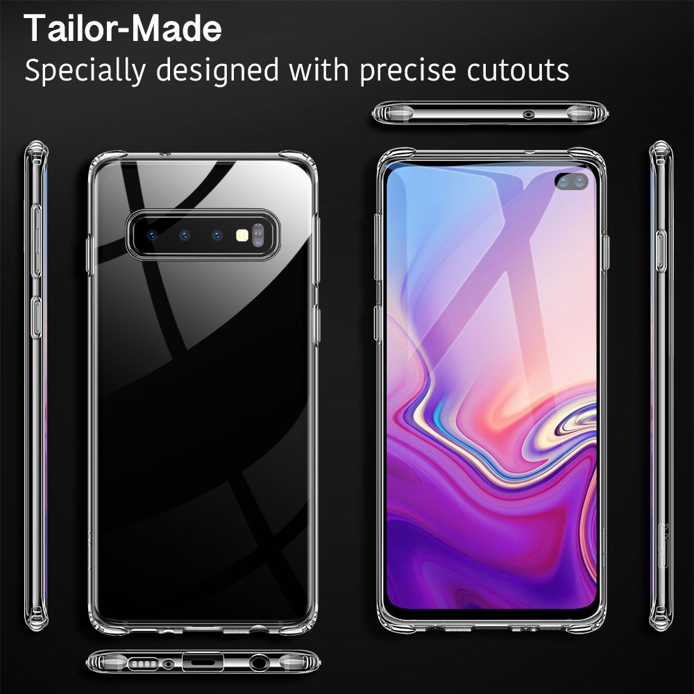 Θήκη Samsung Galaxy S10 Plus Slim Fit TPU Case Σιλικόνης -Διάφανη  Θήκες Smartphone