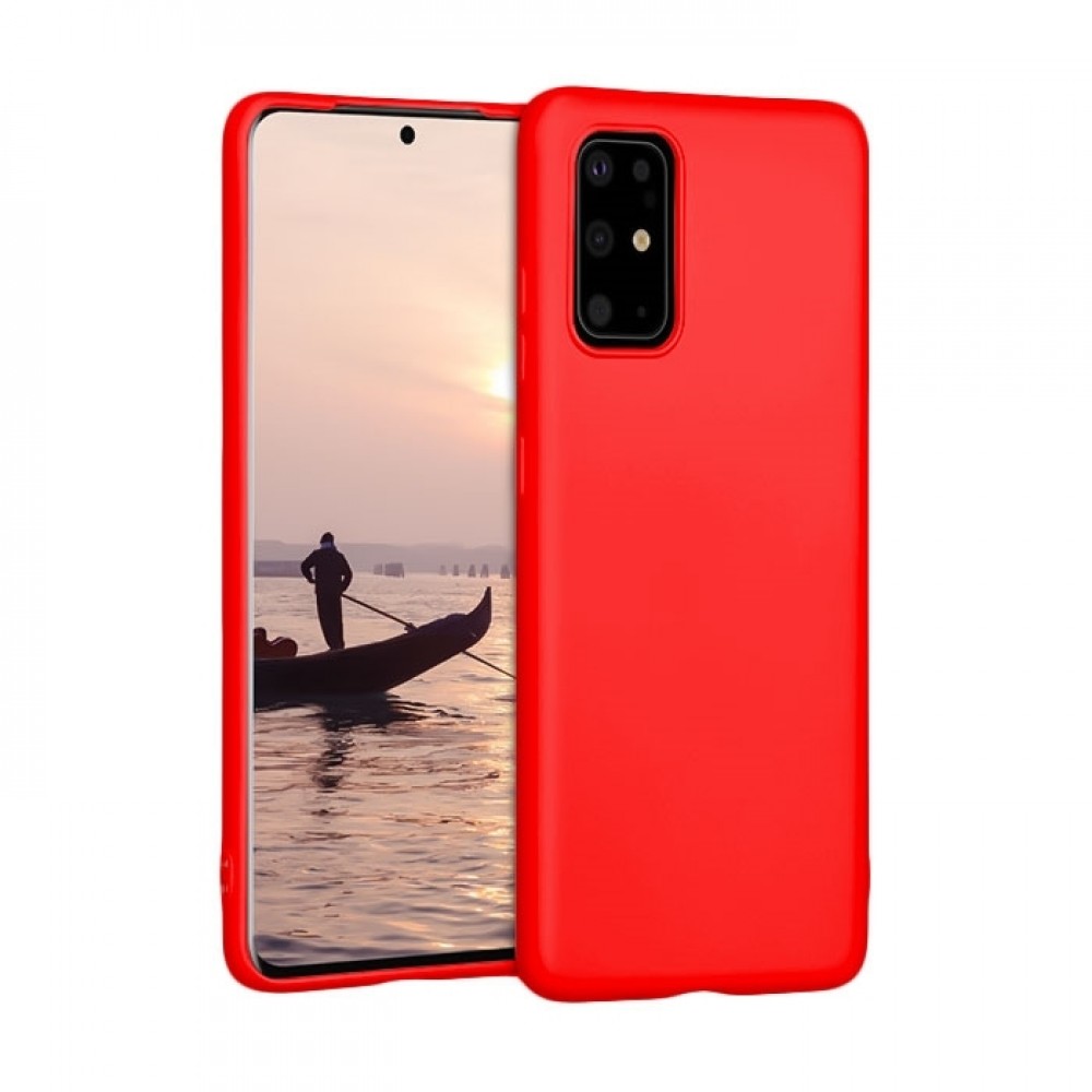 Θήκη Σιλικόνης Slim Fit Για Samsung Galaxy S20 Plus –Κόκκινο Θήκες Smartphone