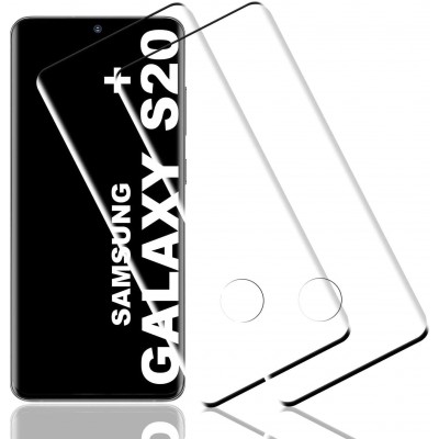 Samsung Galaxy S20 Plus Full Face Tempered glass / Αντιχαρακτικό Γυαλί Πλήρους Οθόνης 3D -Black