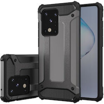 Θήκη Samsung Galaxy S20 Plus Terrapin Armor Με Carbon Design –Μαύρο