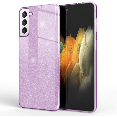Θήκη Samsung Galaxy S21 Plus / S30 Plus Glitter Shine Cover Hard -Purple