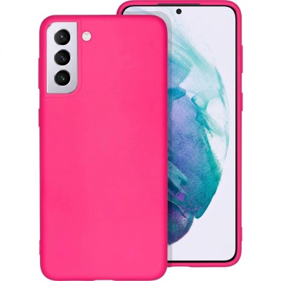 Θήκη Σιλικόνης Για Samsung Galaxy S21 5G Soft Case 2.0mm –Φούξια