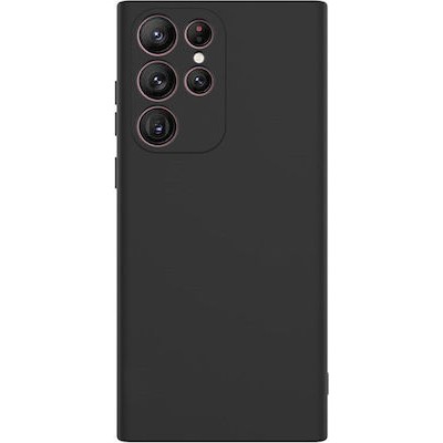 Θήκη Σιλικόνης Για Samsung Galaxy S22 Ultra Soft Case 2.0mm –Μαύρο