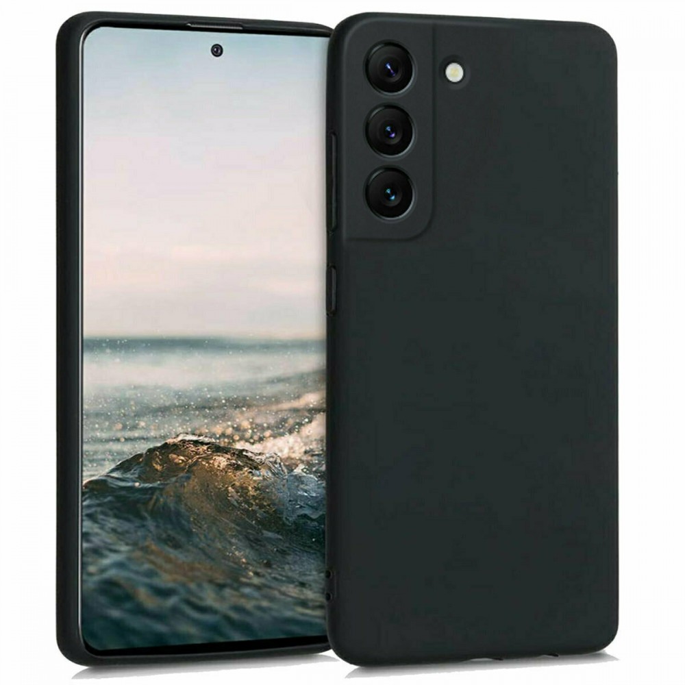 Θήκη Σιλικόνης Για Samsung Galaxy S22 Soft Case 2.0mm –Μαύρο Θήκες Galaxy S22