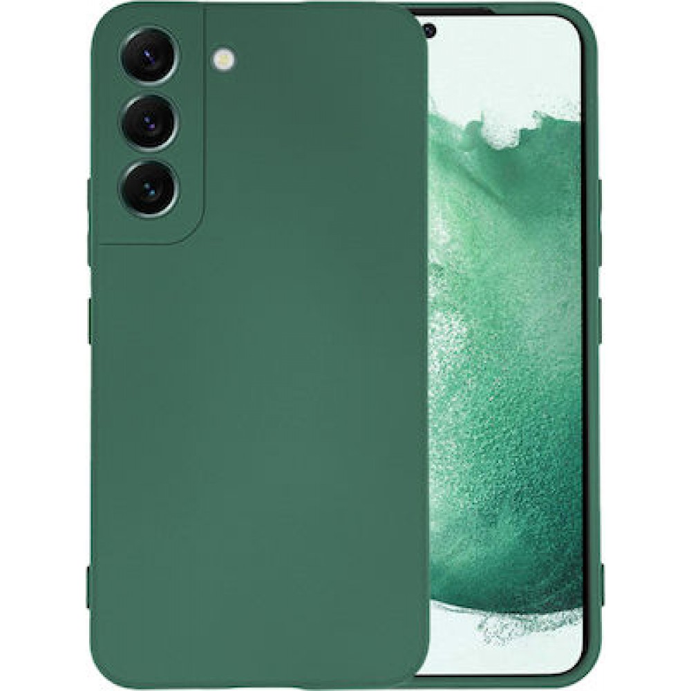 Θήκη Σιλικόνης Για Samsung Galaxy S22 Soft Case 2.0mm -Green Forest Forest Θήκες Galaxy S22