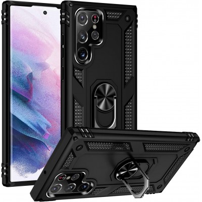 Θήκη Samsung Galaxy S23 Ultra 5G Rugged Armor Cover -Μαύρο