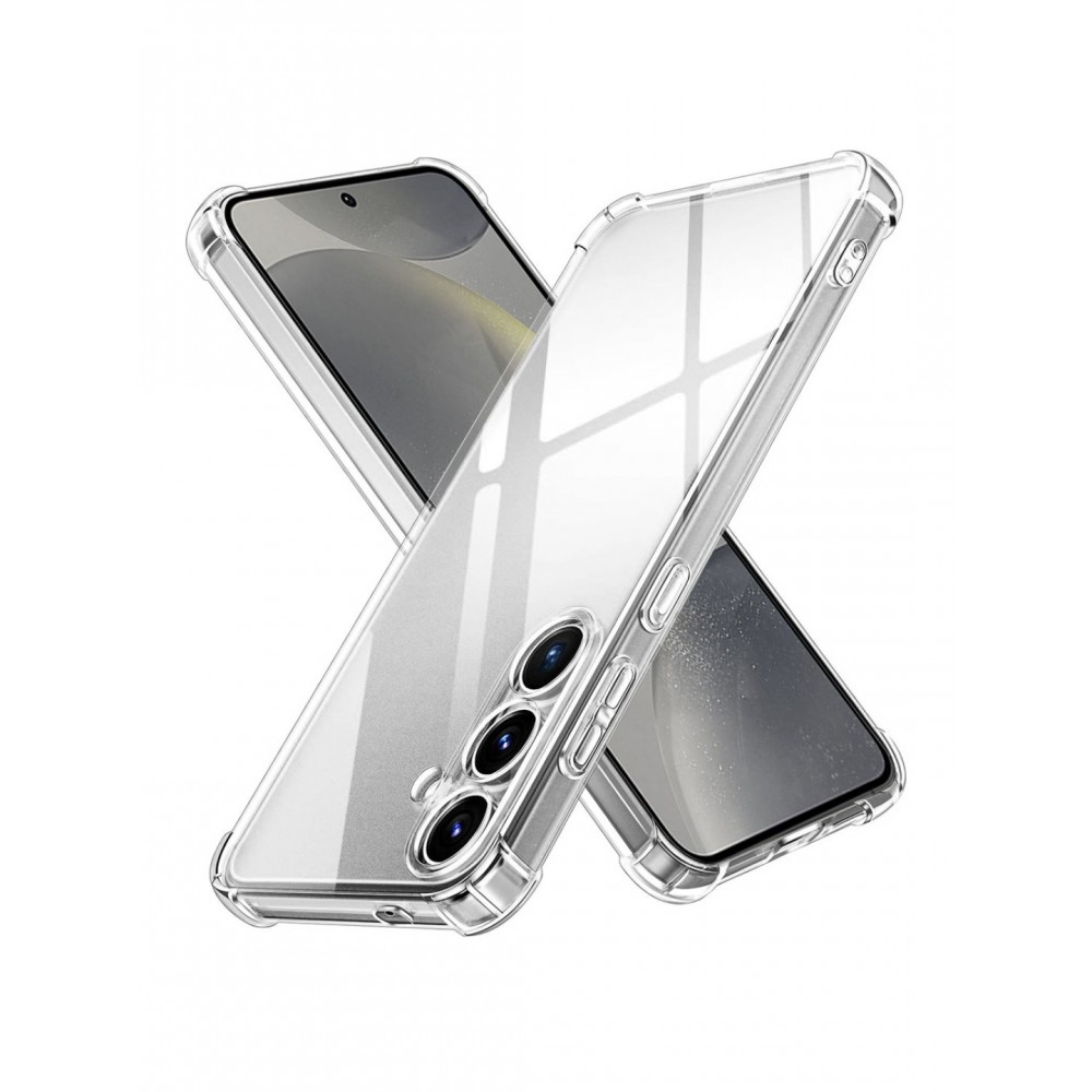 Θήκη Samsung Galaxy S24 Plus 5G Σιλικόνης Anti Shock 1.5mm -Διάφανη Θήκες Smartphone