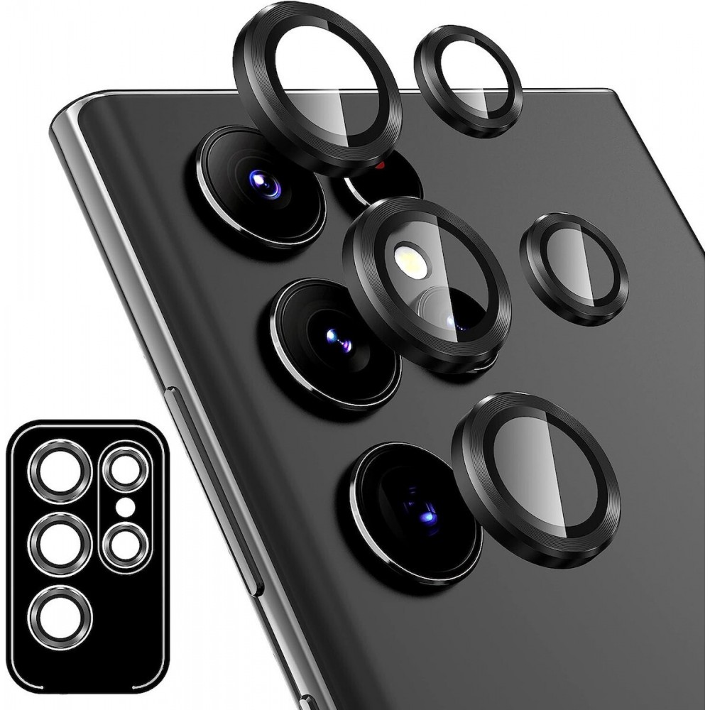 Προστατευτικό Κάμερας Full Cover Για Samsung Galaxy S22 Ultra –Μαύρο Προστασία οθόνης