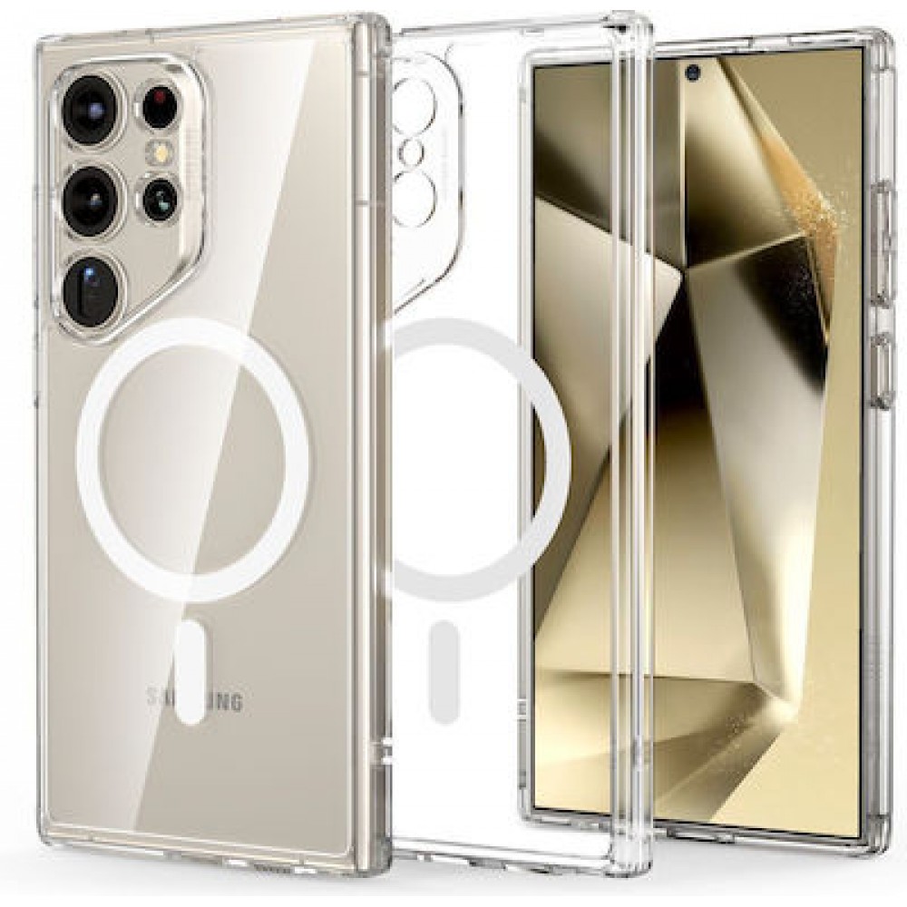 Θήκη Samsung Galaxy S24 5G MagSafe Σιλικόνης Διάφανη Θήκες Smartphone