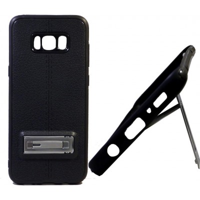 Θήκη Samsung Galaxy S8 Plus Ανθεκτική Back Cover -Black 