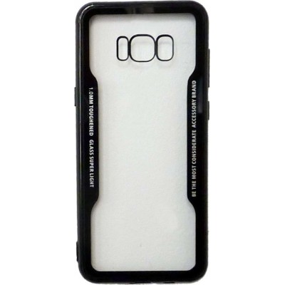 Θήκη Samsung Galaxy S8 Plus Σιλικόνης TPU & PC Hard Case -Black Clear
