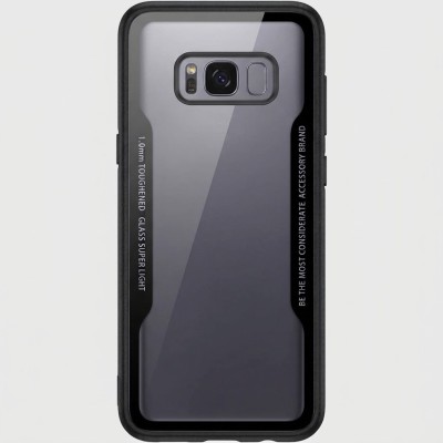Θήκη Samsung Galaxy S8 Plus Σιλικόνης TPU & PC Hard Case -Black Clear