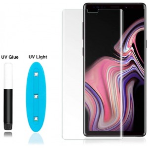 Samsung Galaxy S8 Plus Curved Liquid UV Tempered Glass With UV NanoScale Light  Προστασία οθόνης